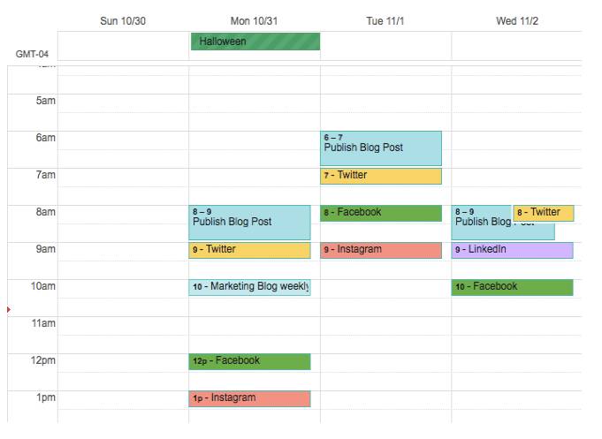Scheduling Posts & Maintaining A Content Calendar